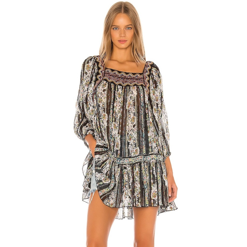 Free People Dance Magic Tunic in Black